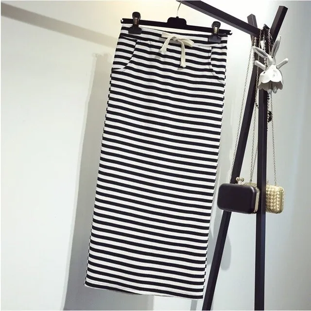 Bodycon Split Long Skirt