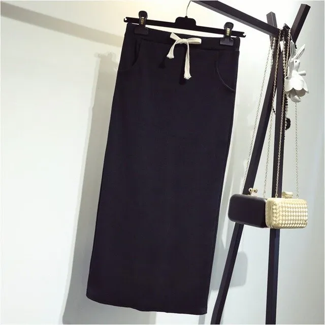 Bodycon Split Long Skirt