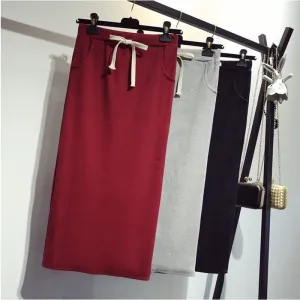 Bodycon Split Long Skirt