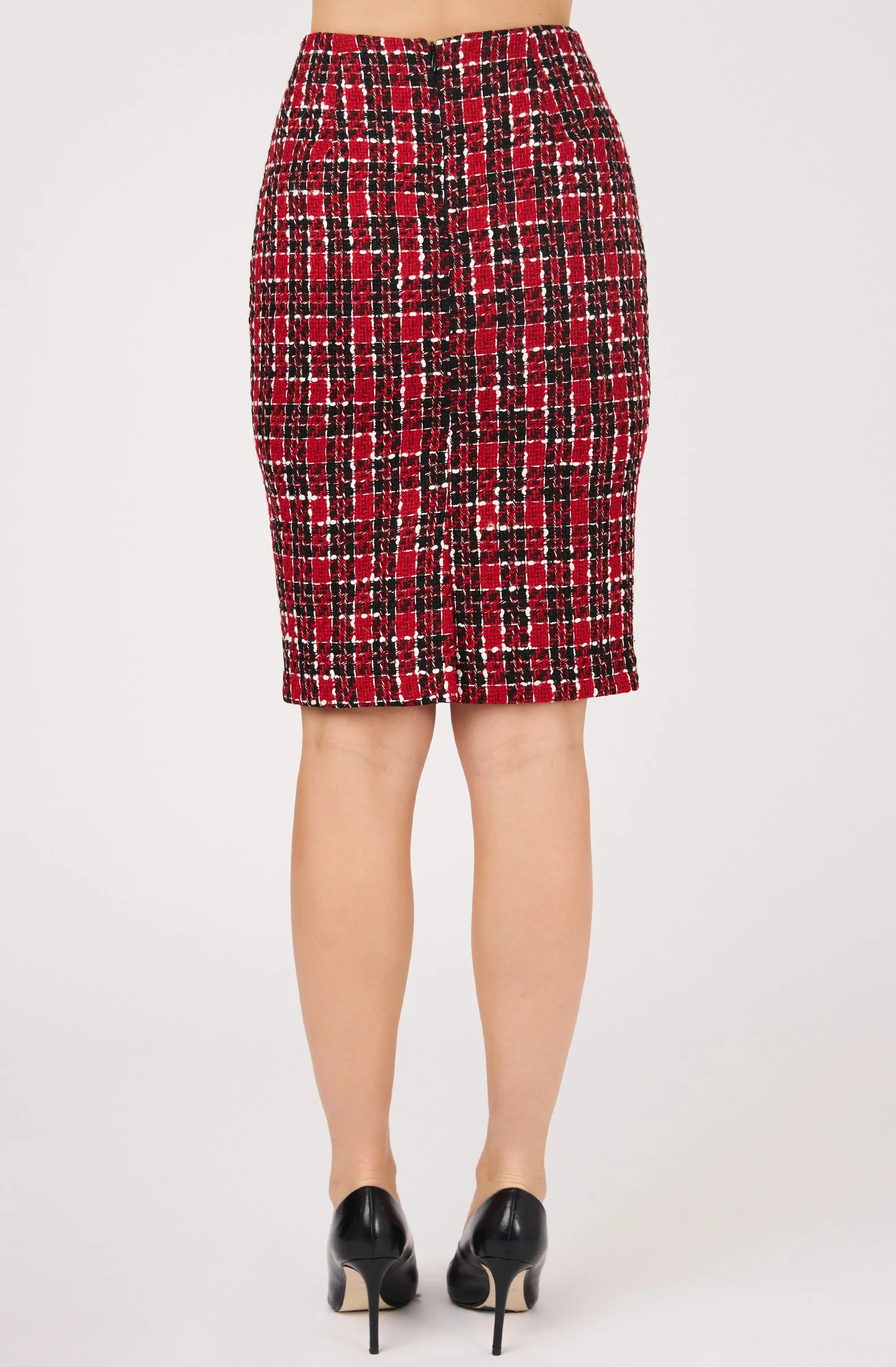 Boucl Pencil Skirt