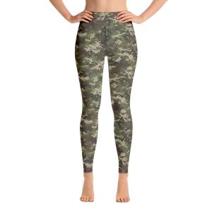 Camo Pixel Yoga Pants