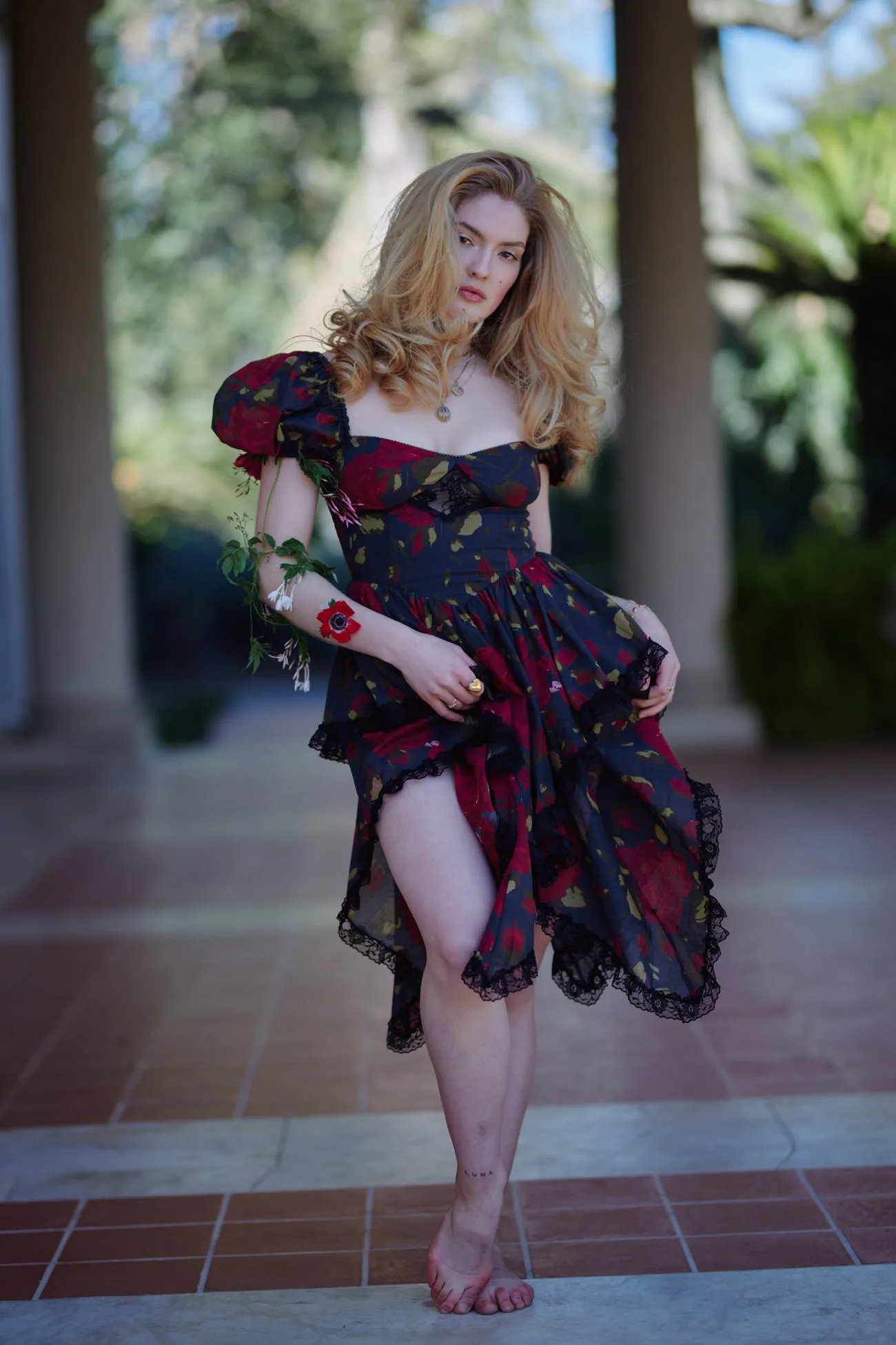 Eden Lace Hankie Dress