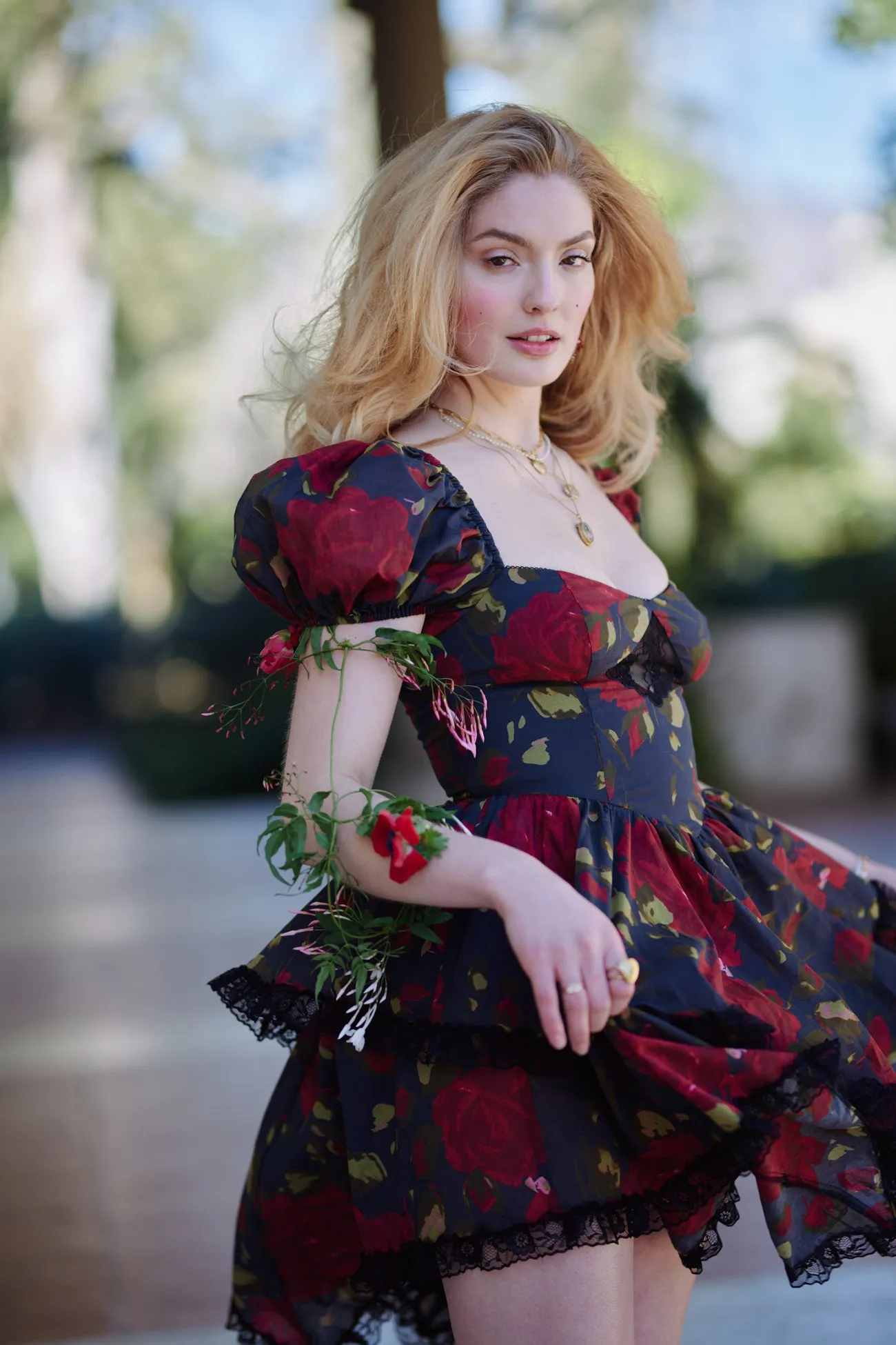 Eden Lace Hankie Dress