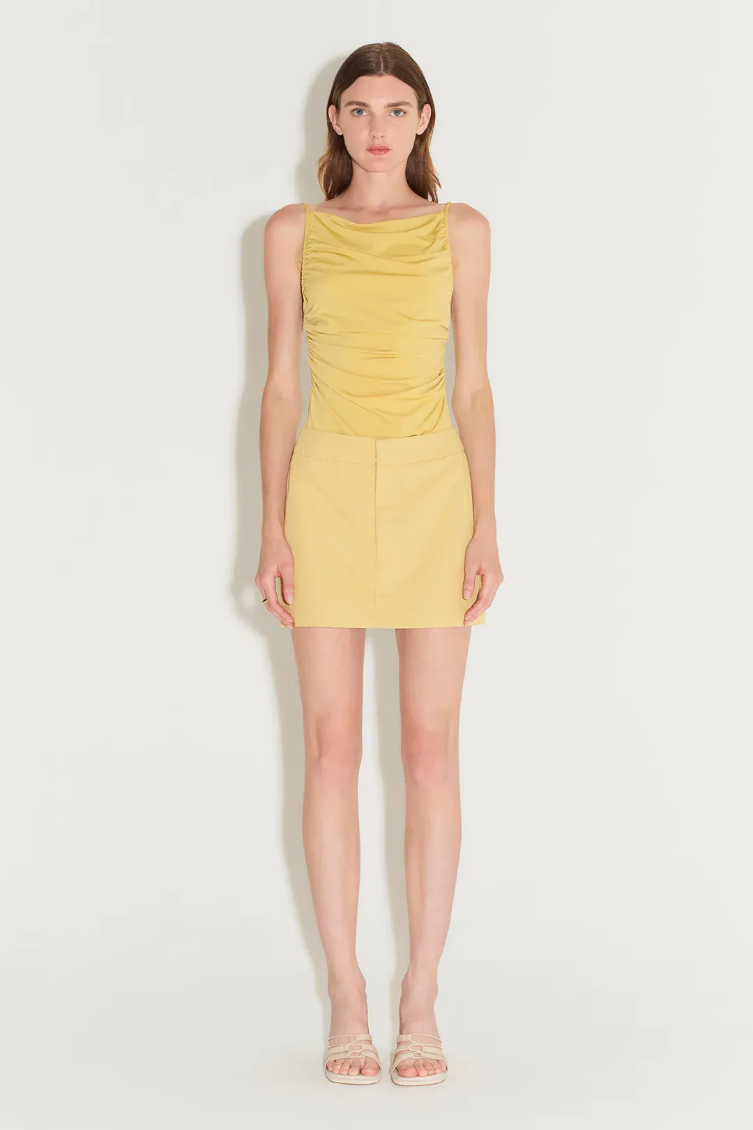 Forrester Suit Skirt // Blonde