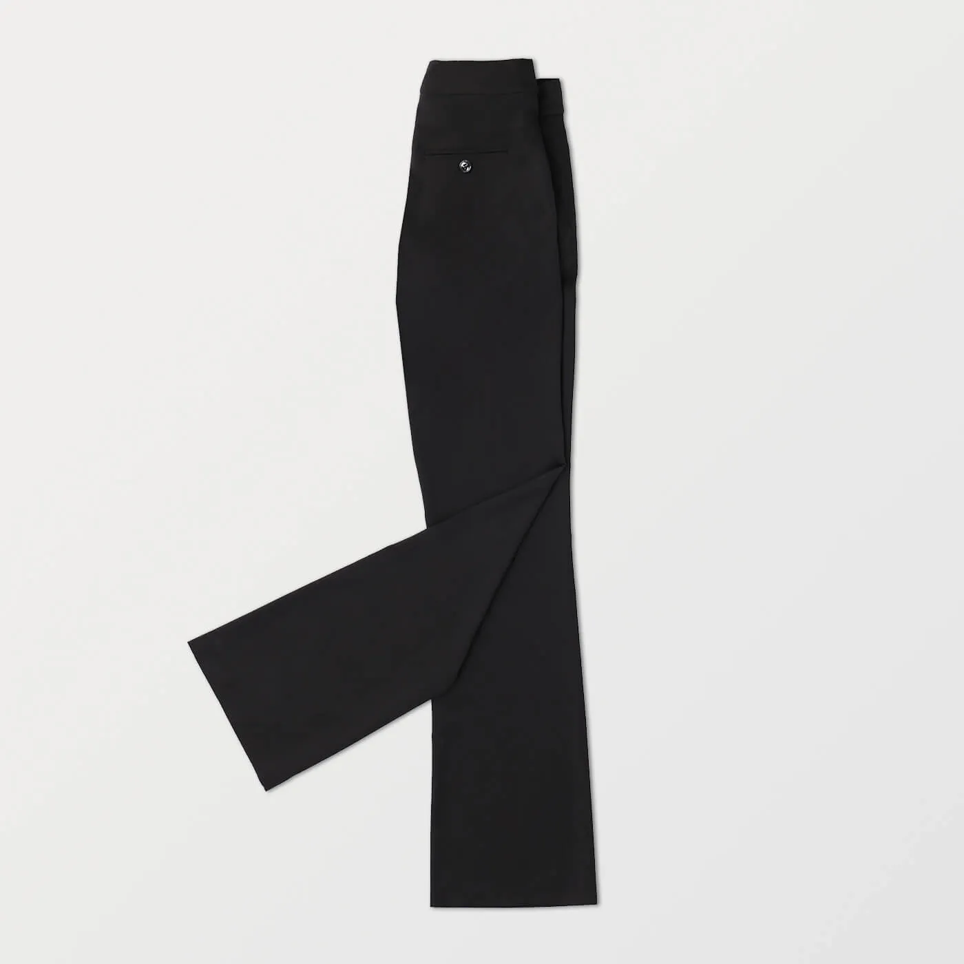 H&M Black Flared Trousers