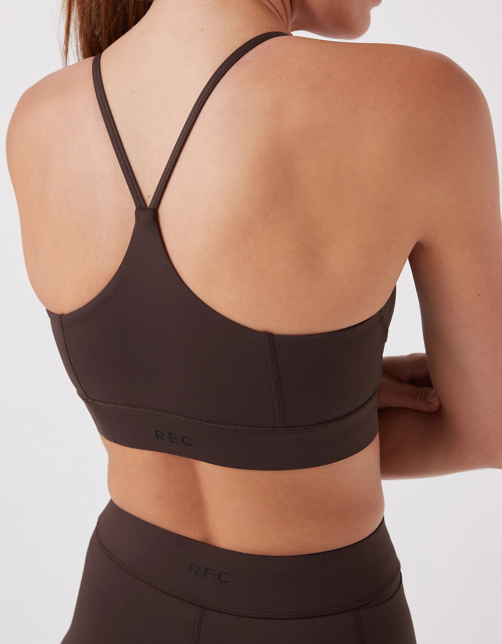 Hold Sports Bra Choc