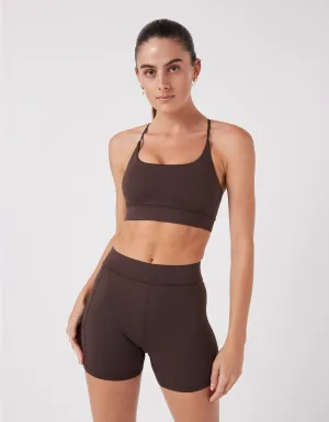 Hold Sports Bra Choc