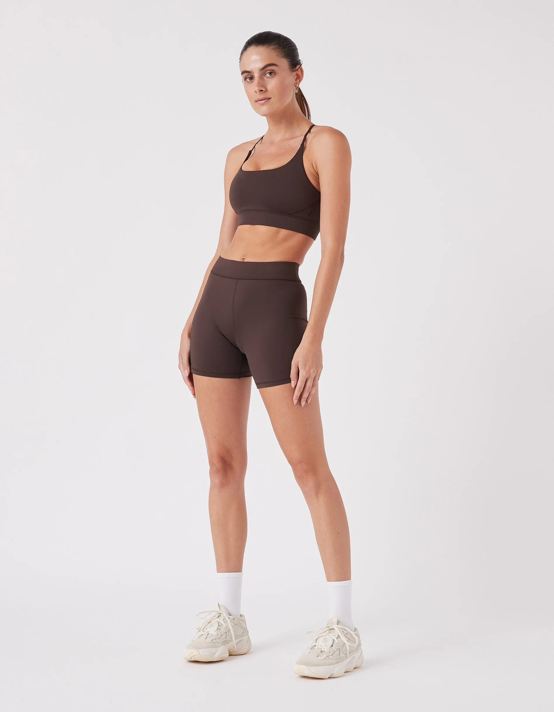Hold Sports Bra Choc
