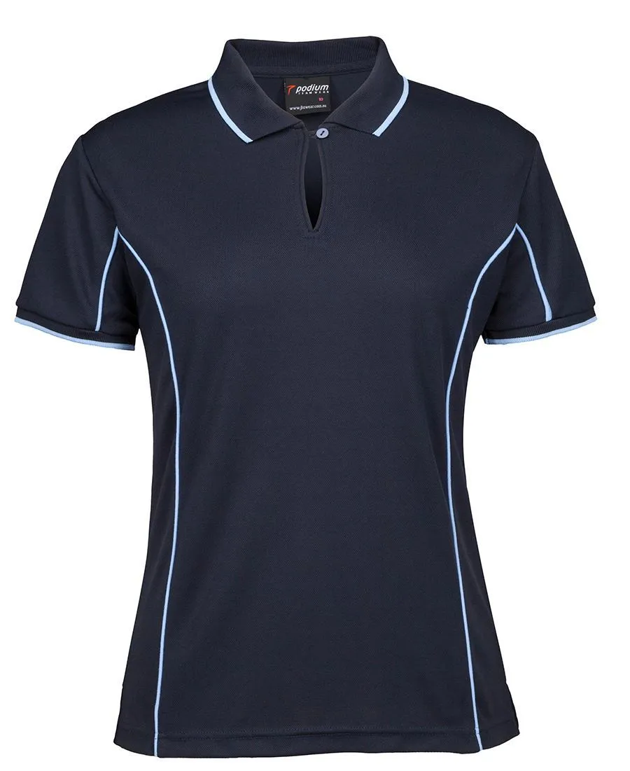 JBs Wear 7LPI Ladies Piping Polo