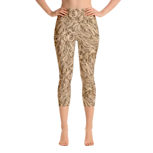 Llama Capri Yoga Pants