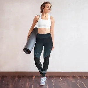 Night sky yoga pants