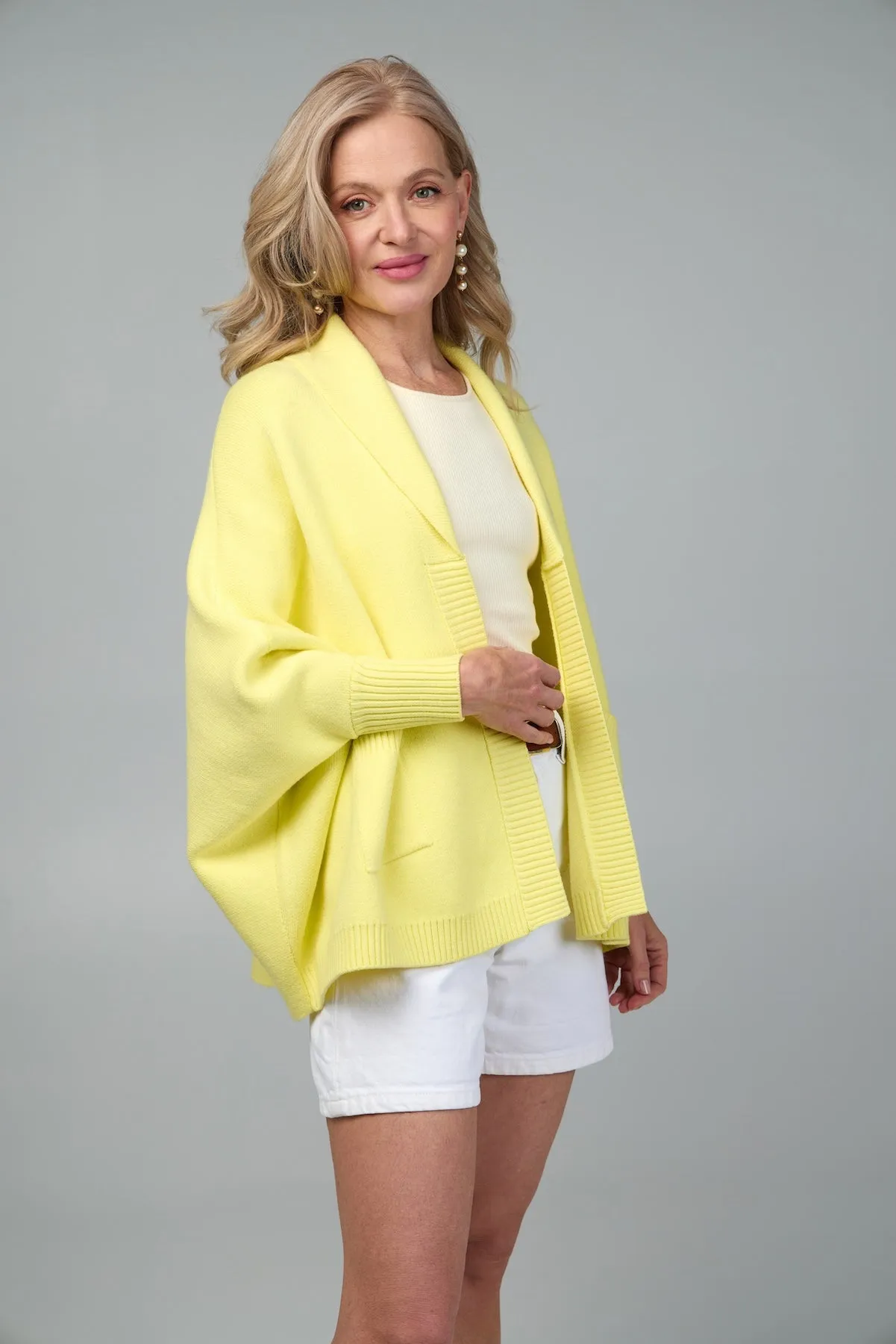 Open Front Oversize Cardigan