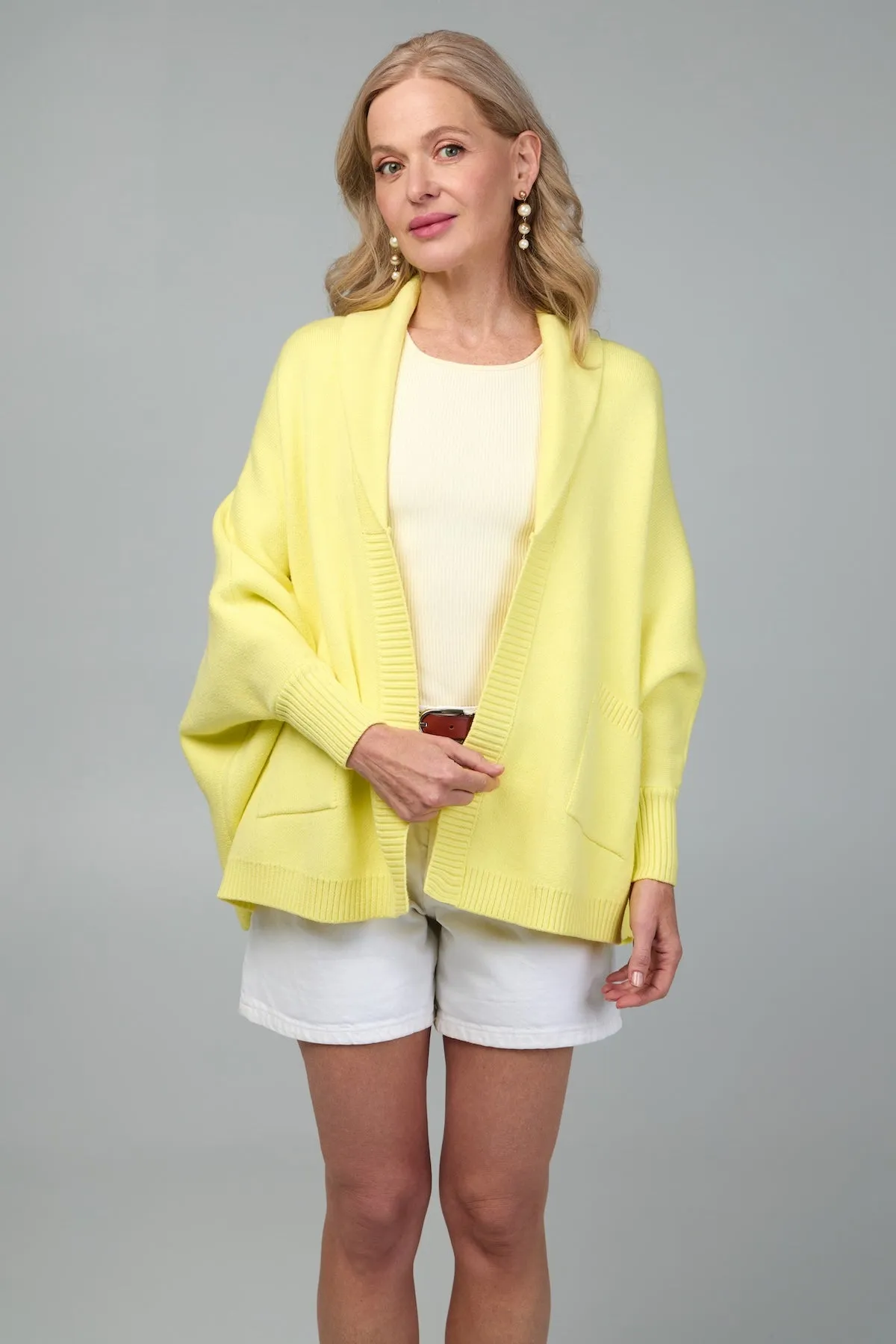 Open Front Oversize Cardigan