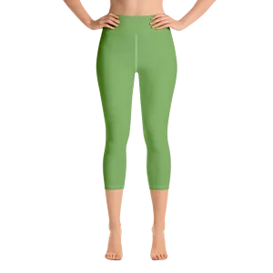 Pistachio Capri Yoga Pants