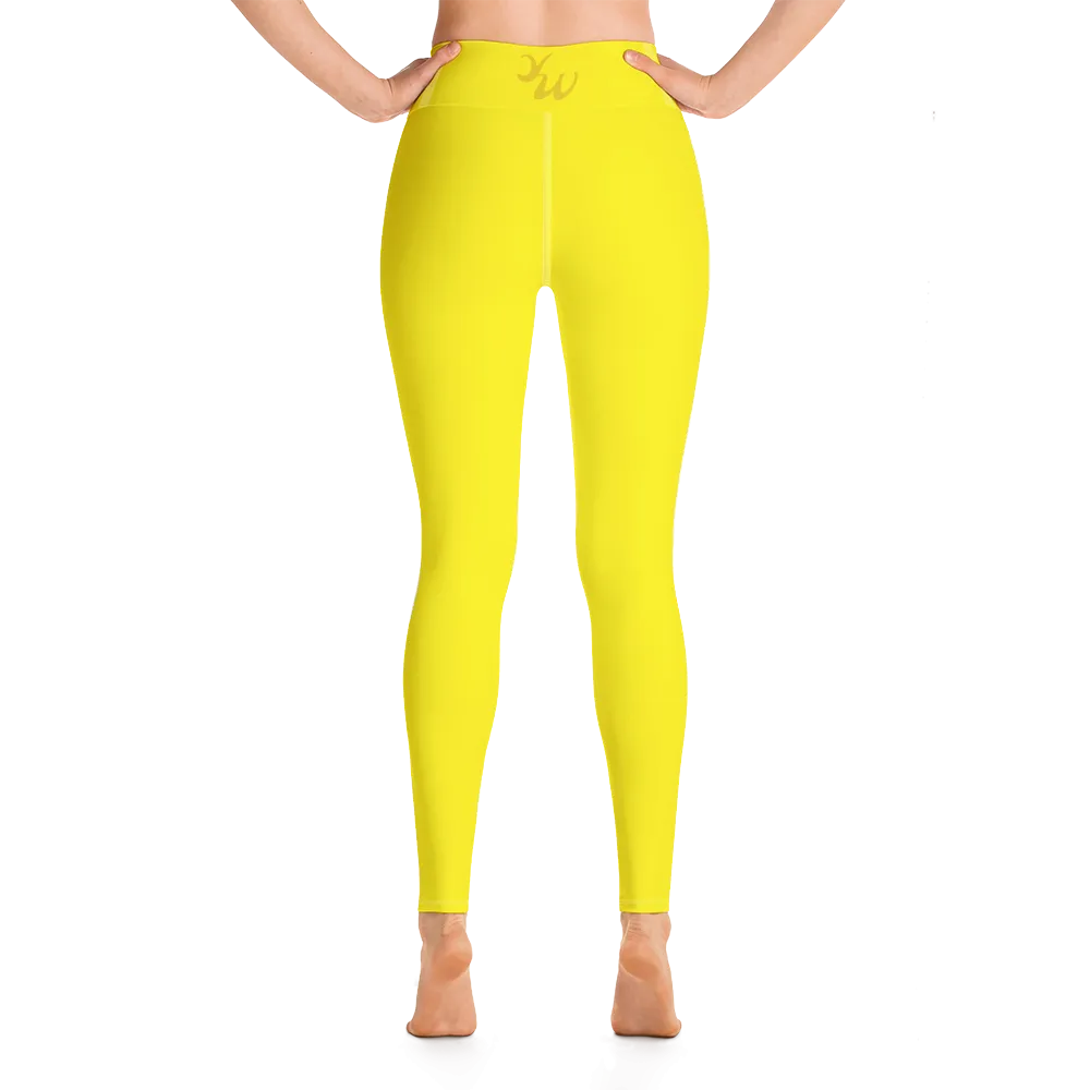 Yellow Yoga Pants
