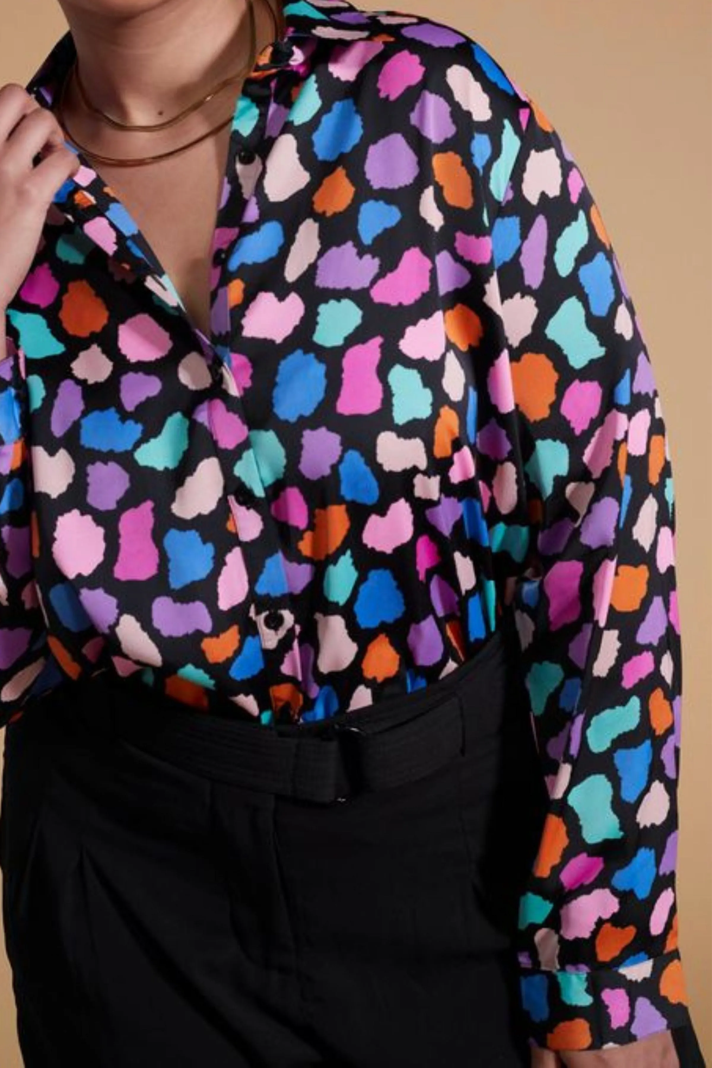 ZONER SATIN SHIRT