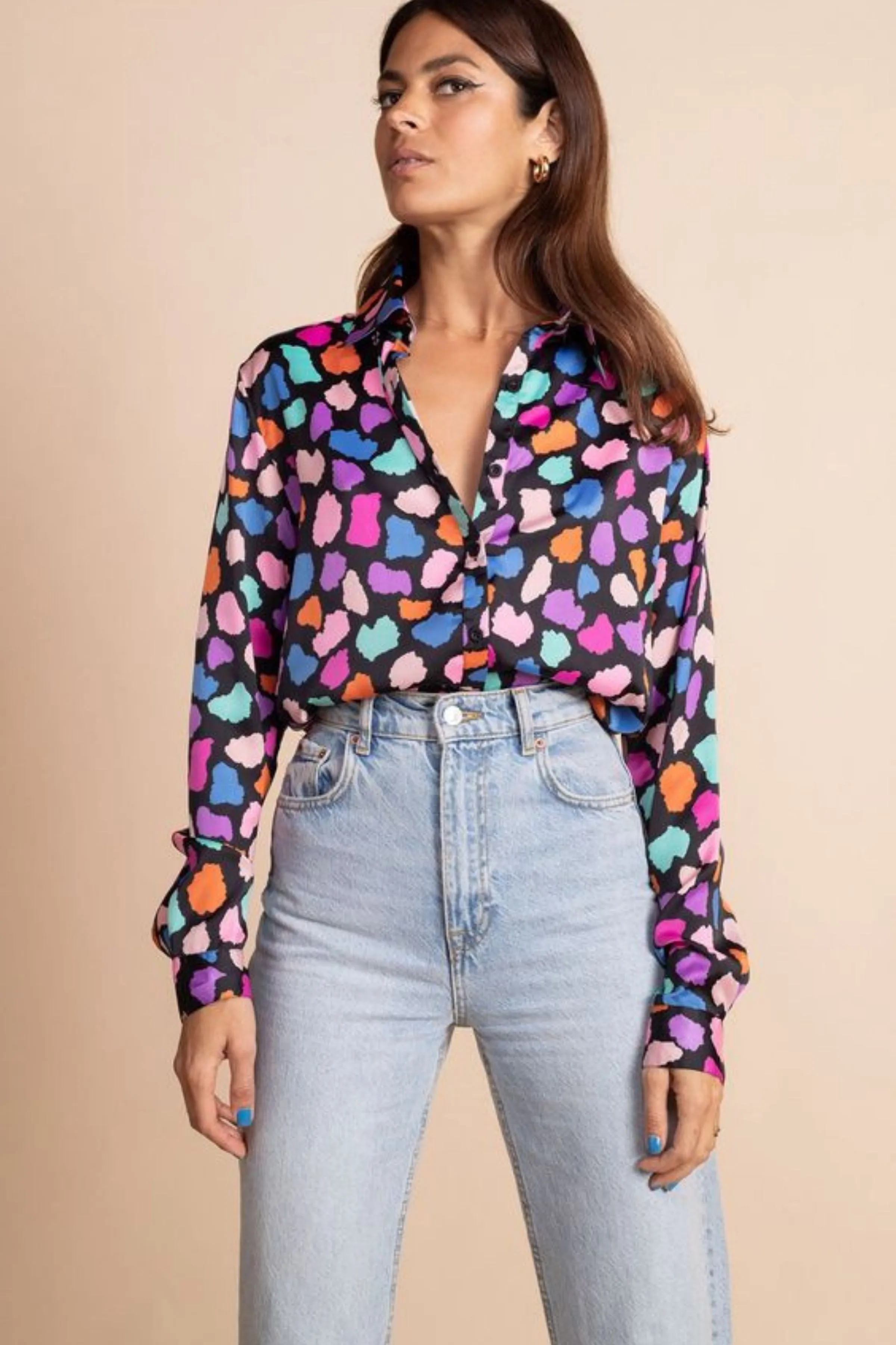 ZONER SATIN SHIRT